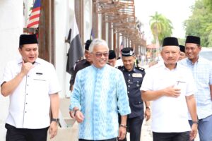 KDPB Sultan Pahang Berkenan Berangkat Melawat Tapak Projek Naik Taraf Bangunan-Bangunan Lama Di Pekan Lama Dan Jalan Sultan Ahmad, Pekan