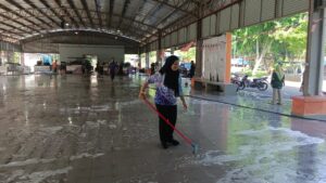 Taklimat Gotong Royong Perdana Di Pasar Kekal Bandar Dara Chini