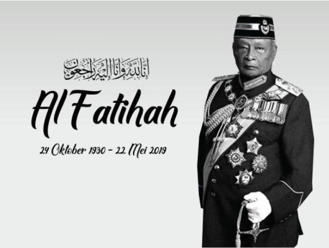 Merafak Sembah Takziah Kemangkatan Sultan Haji Ahmad Shah Al-Musta’in Billah ibni Almarhum Sultan Abu Bakar Ri’ayatuddin Al-Mu'adzam Shah.