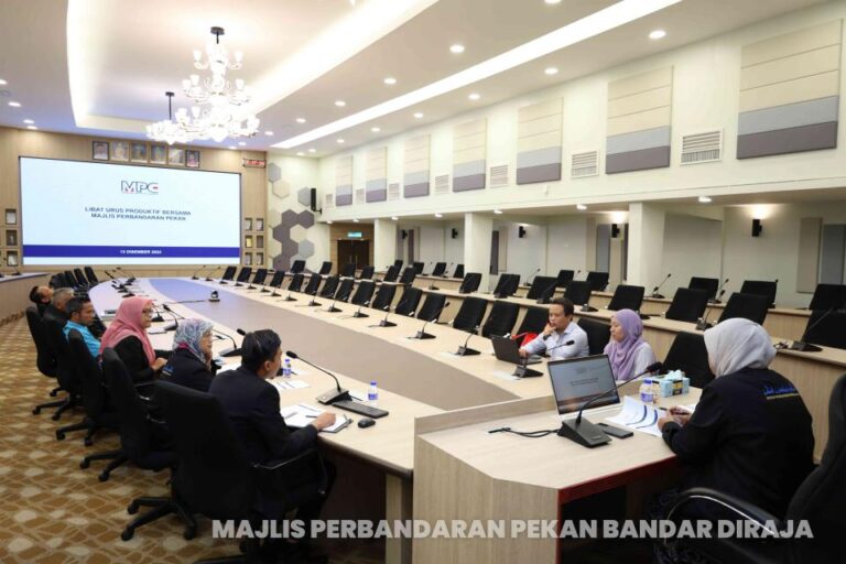 Sesi Libat Urus Produktif Perbadanan Produktiviti Malaysia (MPC), Pejabat Wilayah Pantai Timur Bersama Majlis Perbandaran Pekan