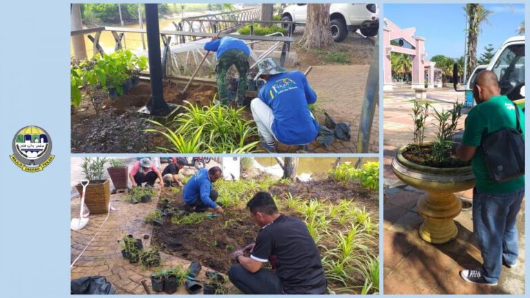 Kerja-kerja Kemasan Lanskap Bandar Pekan