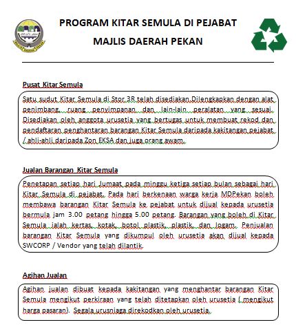 Recycling Program