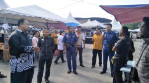 Lawatan Dan Pemeriksaan Bazar Ramadhan Bandar Pekan Bersama SWCorp & KPDNHEP