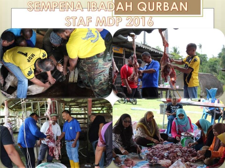 Majlis Qurban Sempena Hari Raya Haji 2016