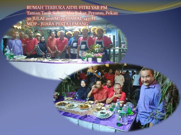 Pesta Lemang @ Jamuan Raya Aidilfitri PM 2016