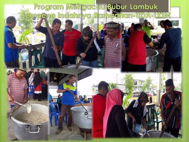 Program Mengacau Bubur Lambuk Sempena Ramadhan