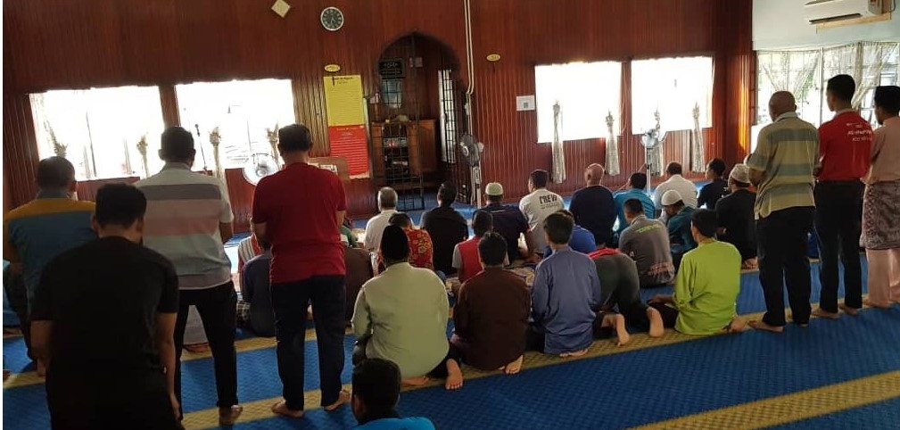 Aktiviti Penambahbaikan Surau Kampar