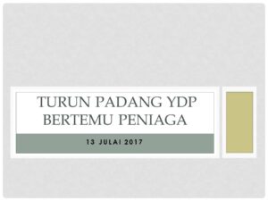 Program & Aktiviti MDP Sepanjang Julai  2017 (Bahagian 2)