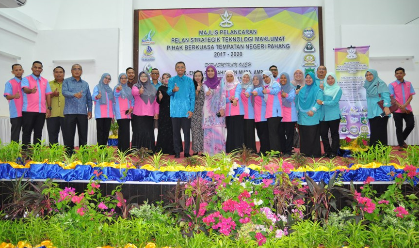 Majlis Pelancaran Buku Pelan Strategik Teknologi Maklumat PBT Pahang