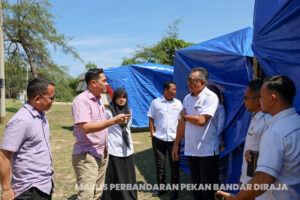 Lawatan Pemantauan Kiosk Oleh Pihak Jabatan Kementerian Perumahan Kerajaan Tempatan (KPKT)