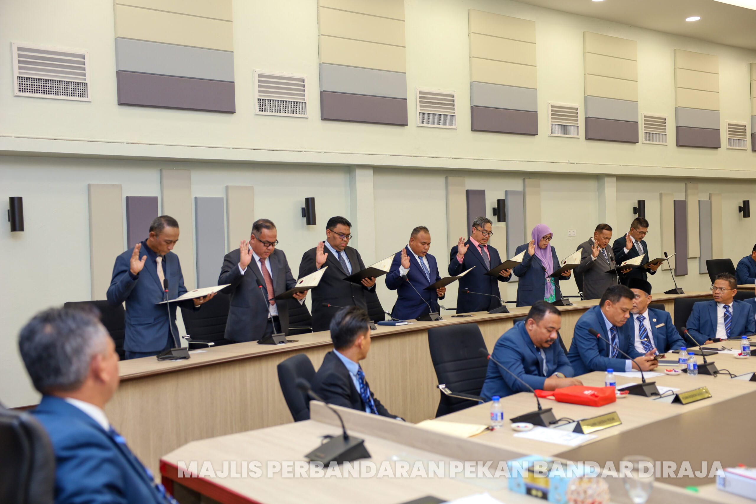 Majlis Angkat Sumpah Ahli Majlis, Majlis Perbandaran Pekan Bandar Diraja Sesi 2025-2026