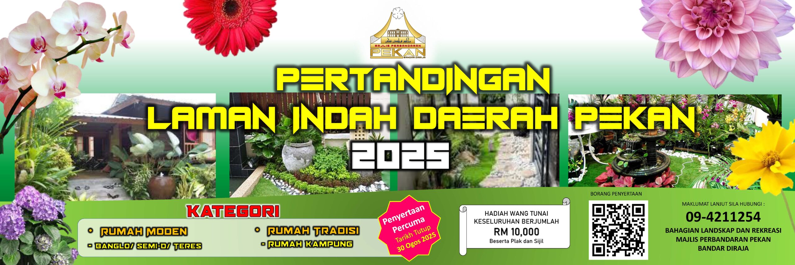 PERTANDINGAN LAMAN INDAH DAERAH PEKAN 2025