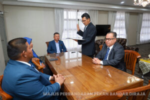 Majlis Menandatangani Pengakuan Menerima Jawatan oleh Saiful Bahari bin Ahmad Tajudin